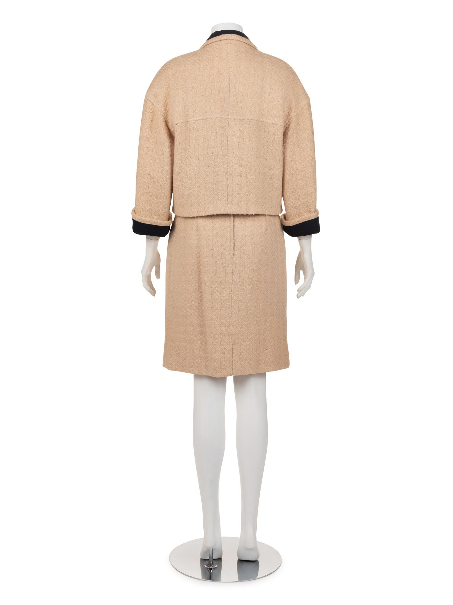 Chanel Wool Two-Piece Skirt Suit, 1980-90s