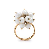 CULTURED PEARL RING