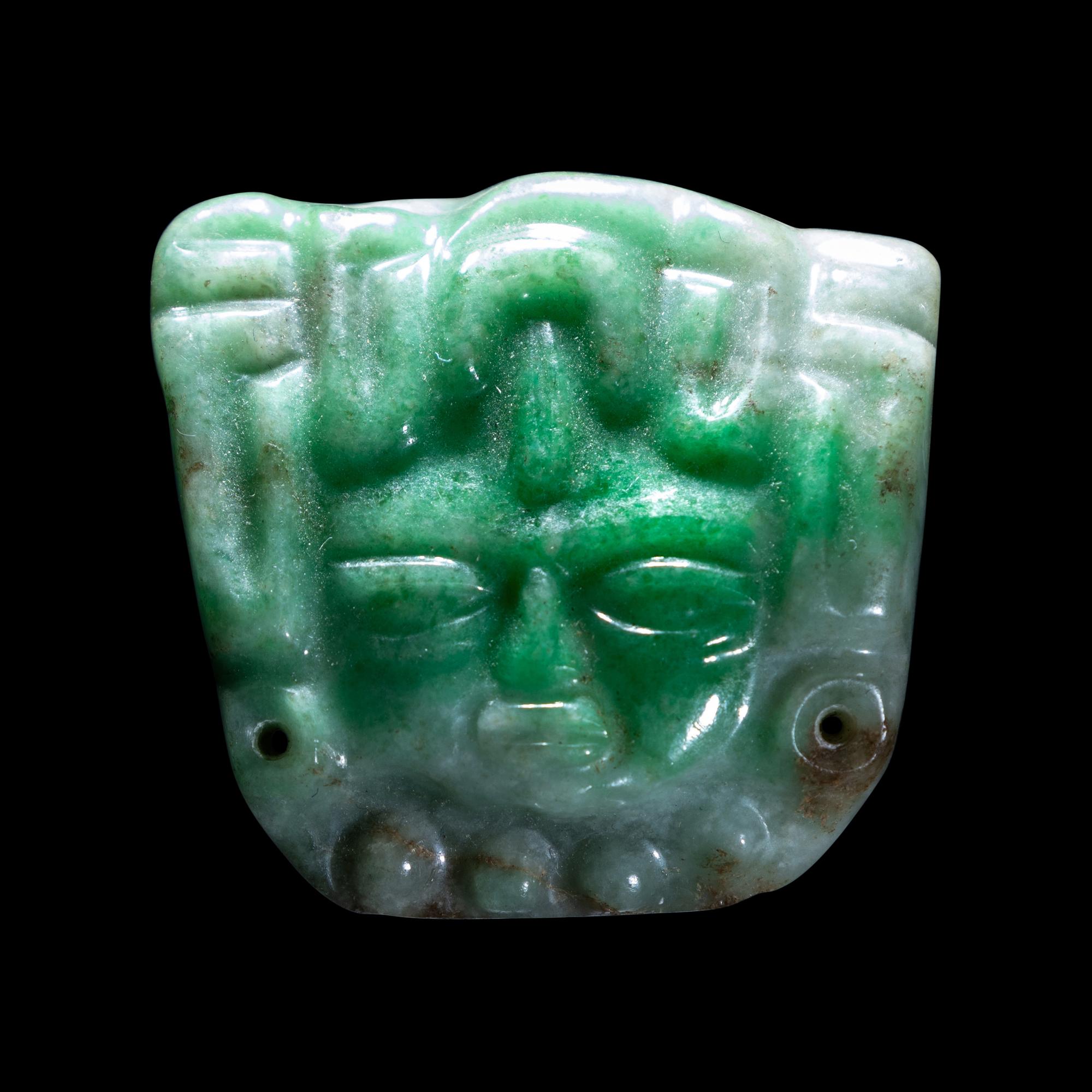 A Maya Jade Pendant