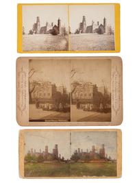 [EARLY PHOTOGRAPHY]. A group of approx. 95 stereoviews highlighted by images of US presidents, views in and around Washington, DC and Mount Vernon, and African American and female subjects.