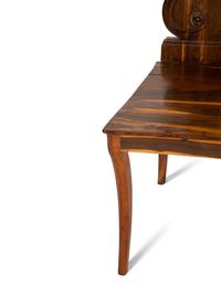 A Pair of Regency Style Calamander Hall Chairs