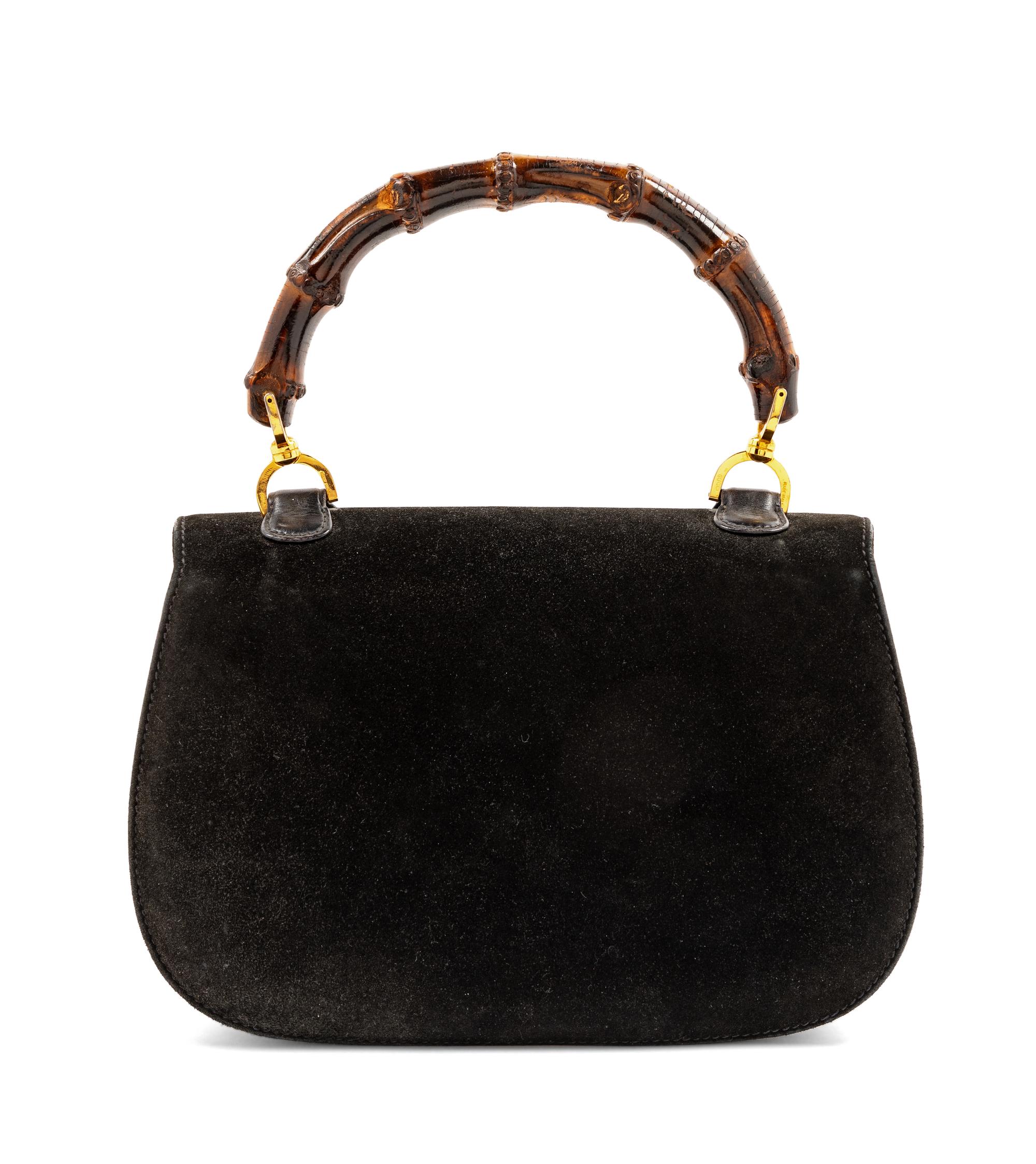Gucci Vintage Bamboo Handbag, 1960s-80s