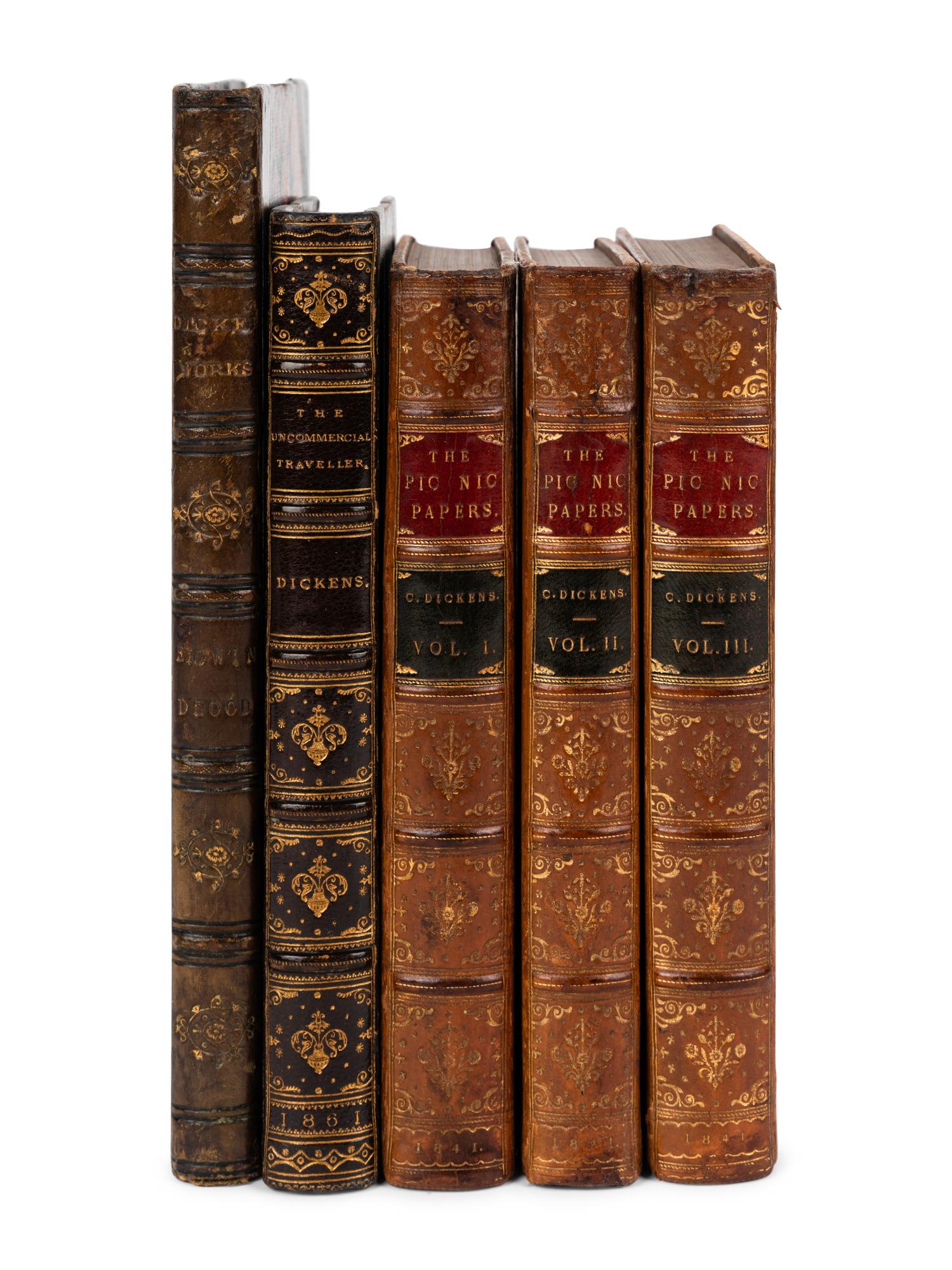 DICKENS, Charles (1812-1870). A group of 11 FIRST EDITION works, including: