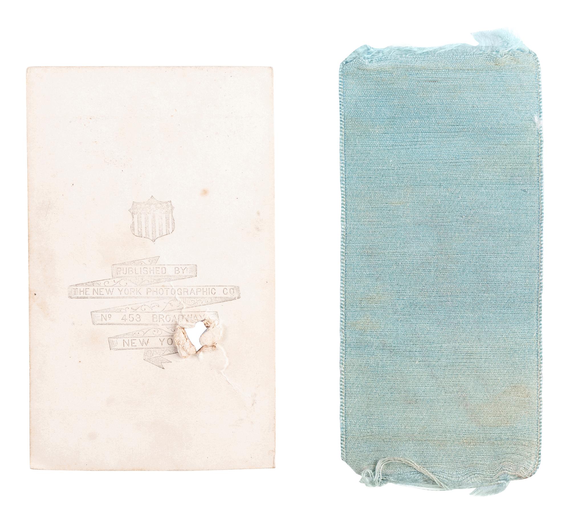 A collection of items identified to Lieutenant Colonel Jonathan Biggs, 123rd Illinois Infantry, “Wilder’s Brigade,” highlighted by bullet-struck frock coat and vest worn during the assault on Selma, Alabama. 2 April 1865.