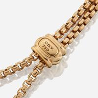 A gold necklace, David Yurman