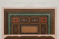 A Framed Set of French Architectural Engravings by César Daly (French, 1811-1894)