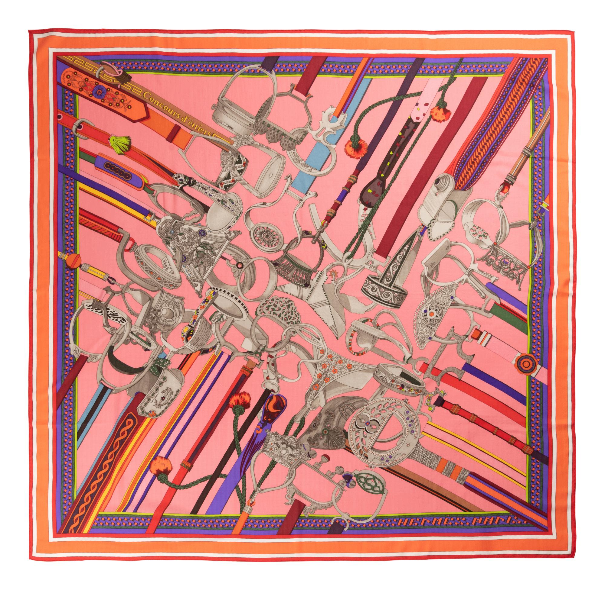 Hermès 140cm Cashmere/Silk Scarf