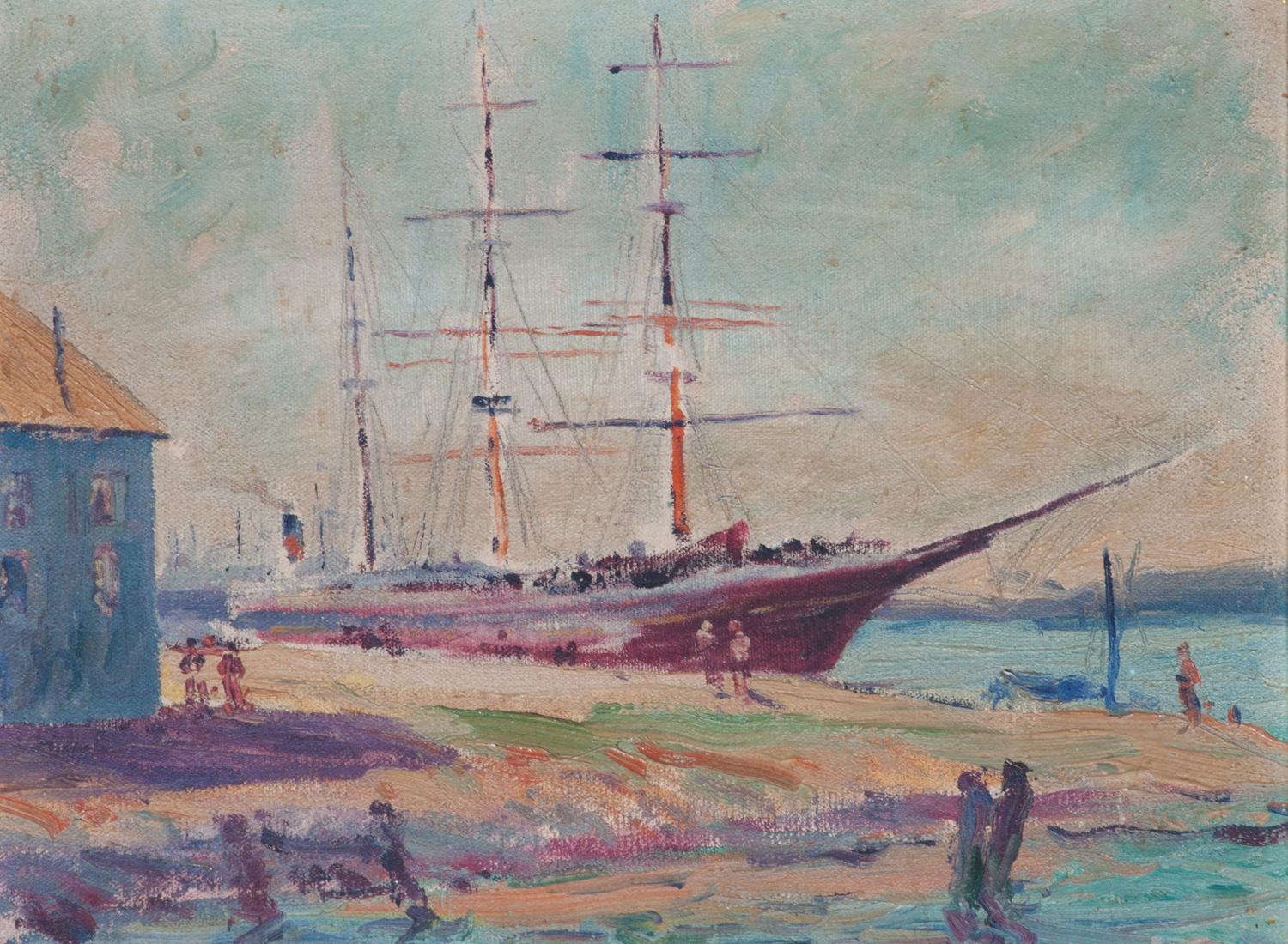 Artist Unknown, (20th century), Harbor Scene