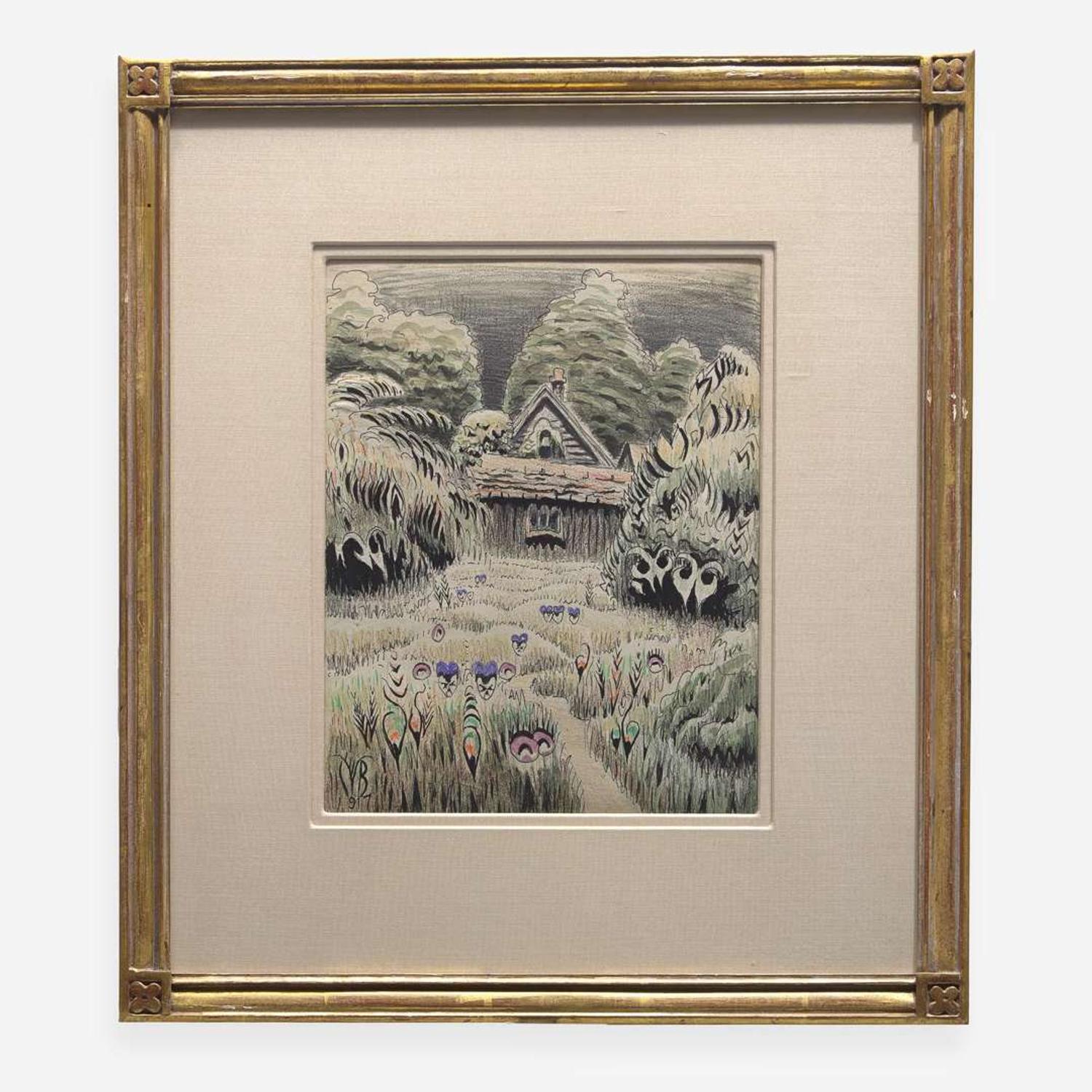 Charles Burchfield (American, 1893–1967) The Garden Path