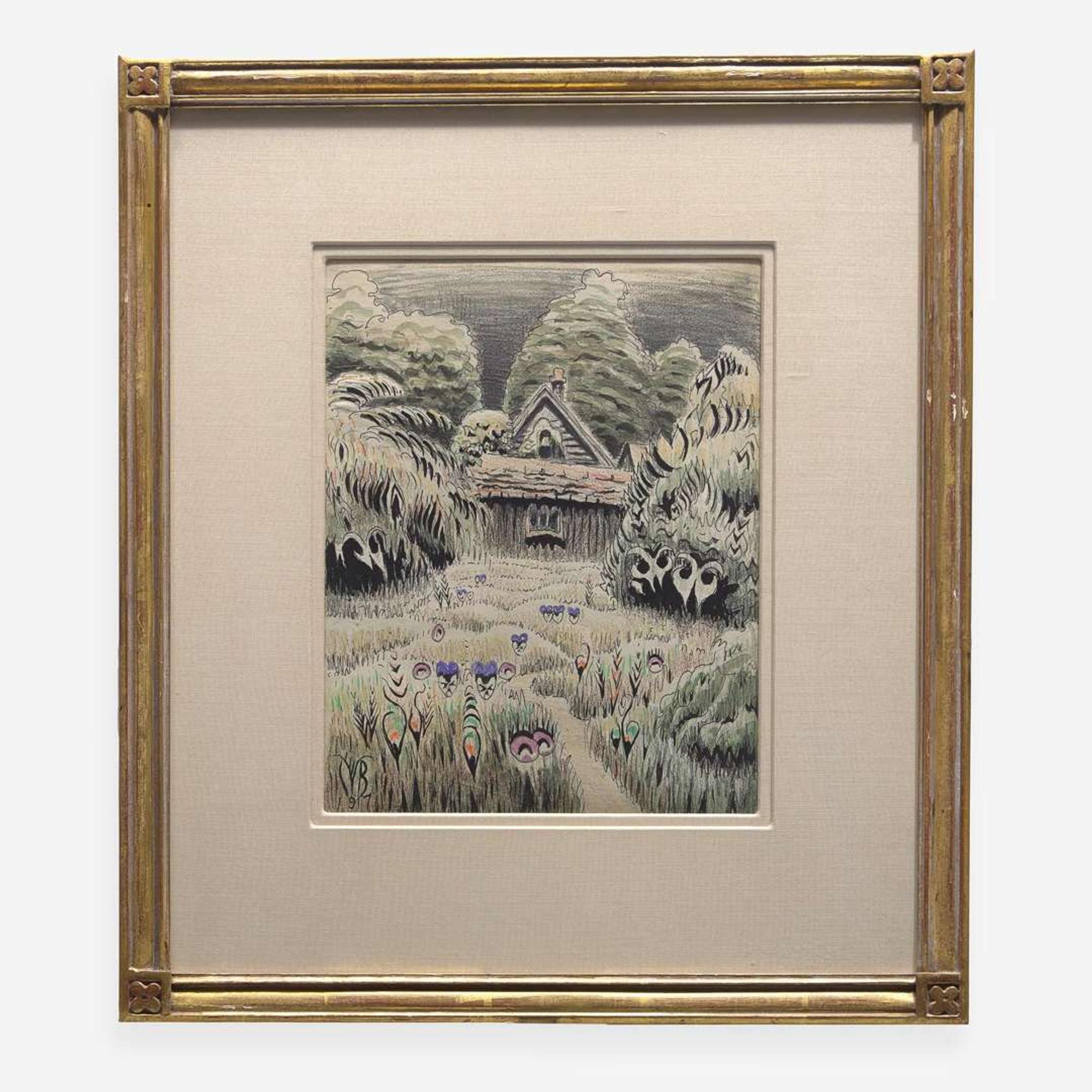 Charles Burchfield (American, 1893–1967) The Garden Path