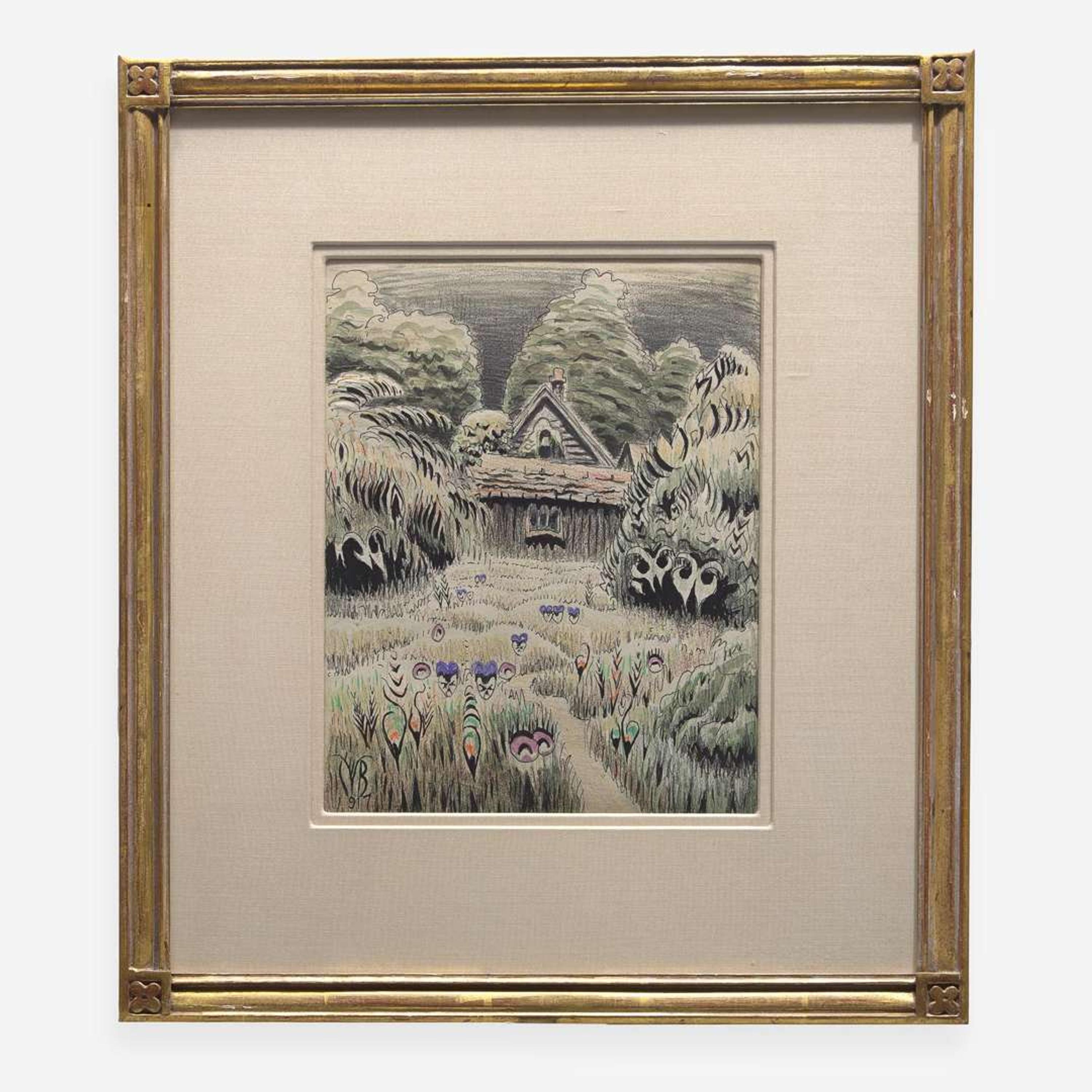 Charles Burchfield (American, 1893–1967) The Garden Path