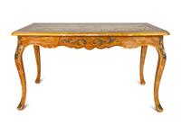 An Italian Painted Writing Table