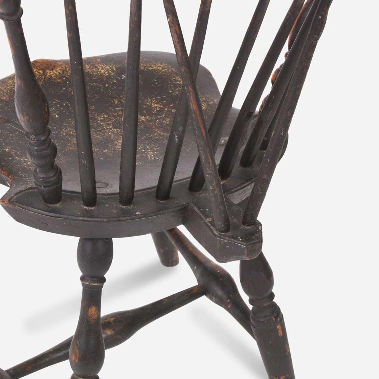 A child's Windsor side chair late 18th century