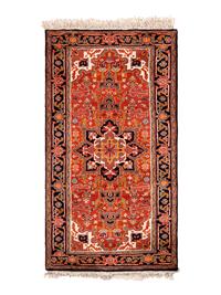 Three Indo-Persian Wool Mats and a Persian Pictorial Wool Mat
