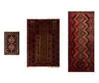 Three Turkish Wool Area Rugs