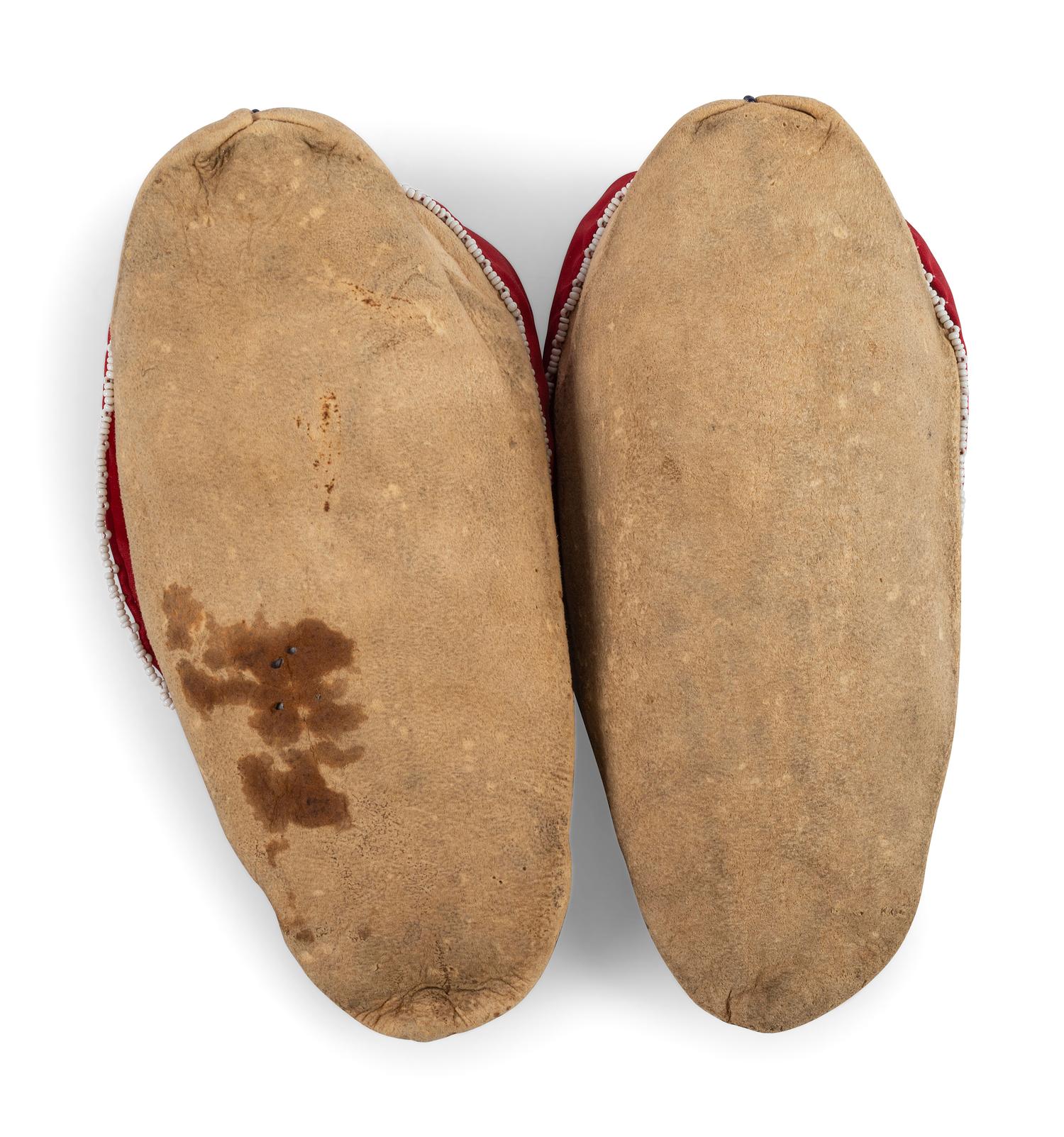 Haudenosaunee and Eastern Woodlands Child's Moccasins
