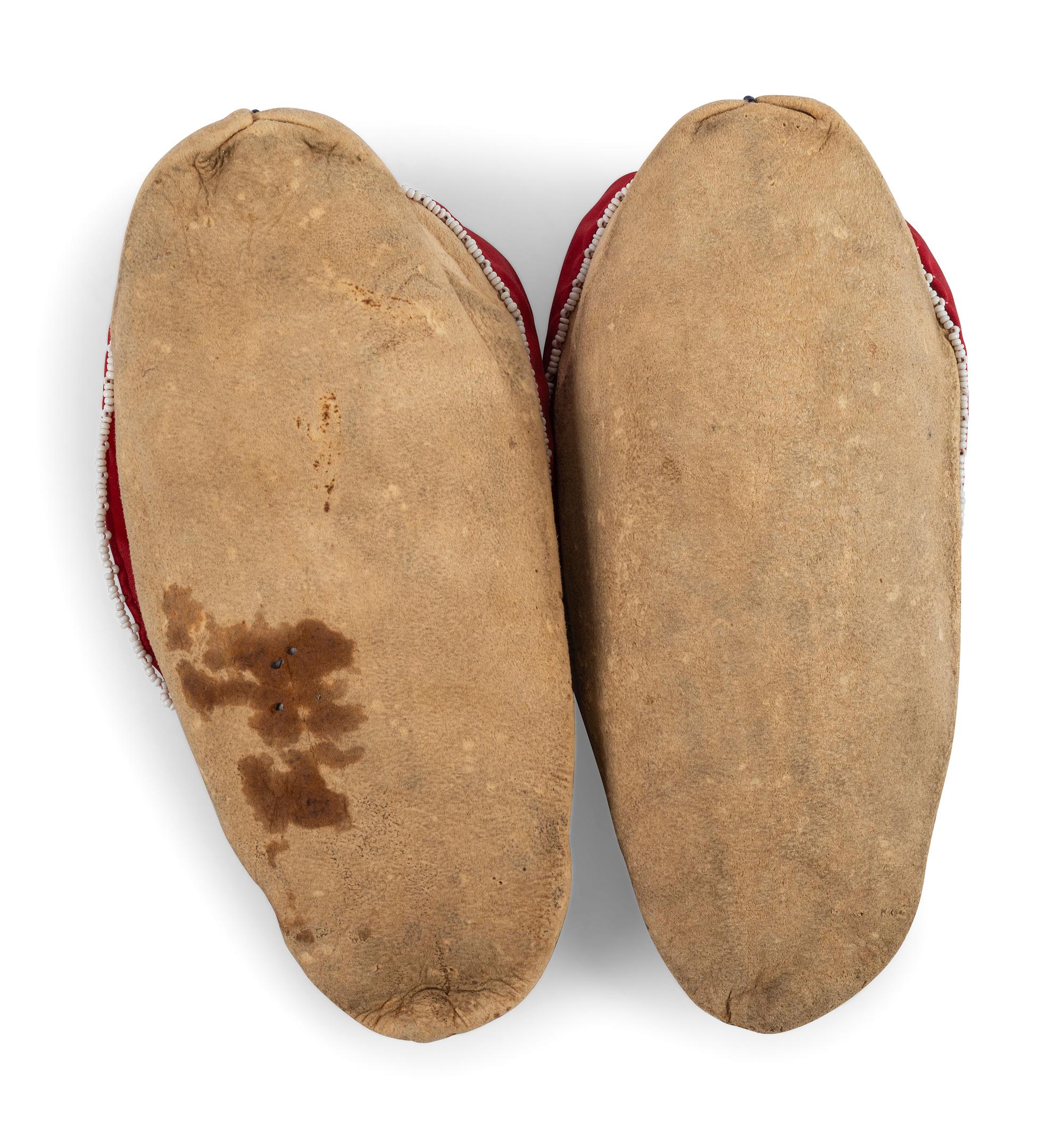 Haudenosaunee and Eastern Woodlands Child's Moccasins