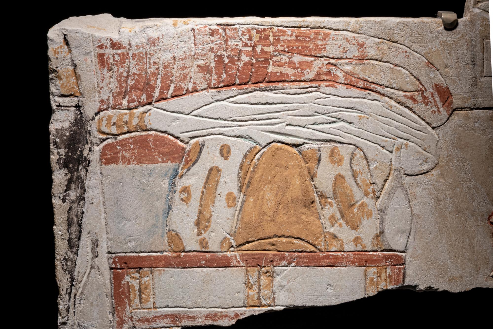 An Egyptian Limestone Relief
