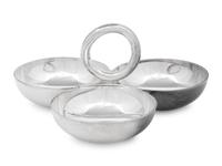 An Andree Putman for Christofle Silver-Plate Canape Serving Dish