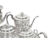 A Tiffany and Co. Silver Eight-Piece Tea and Coffee Service