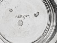Ten Continental Silver Beakers