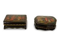 Two Russian Lacquer Boxes