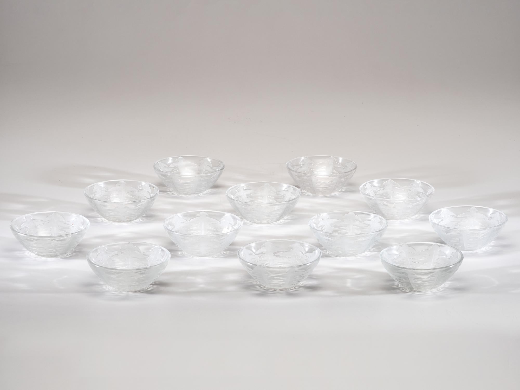Set of Twelve Pissenlit Bowls