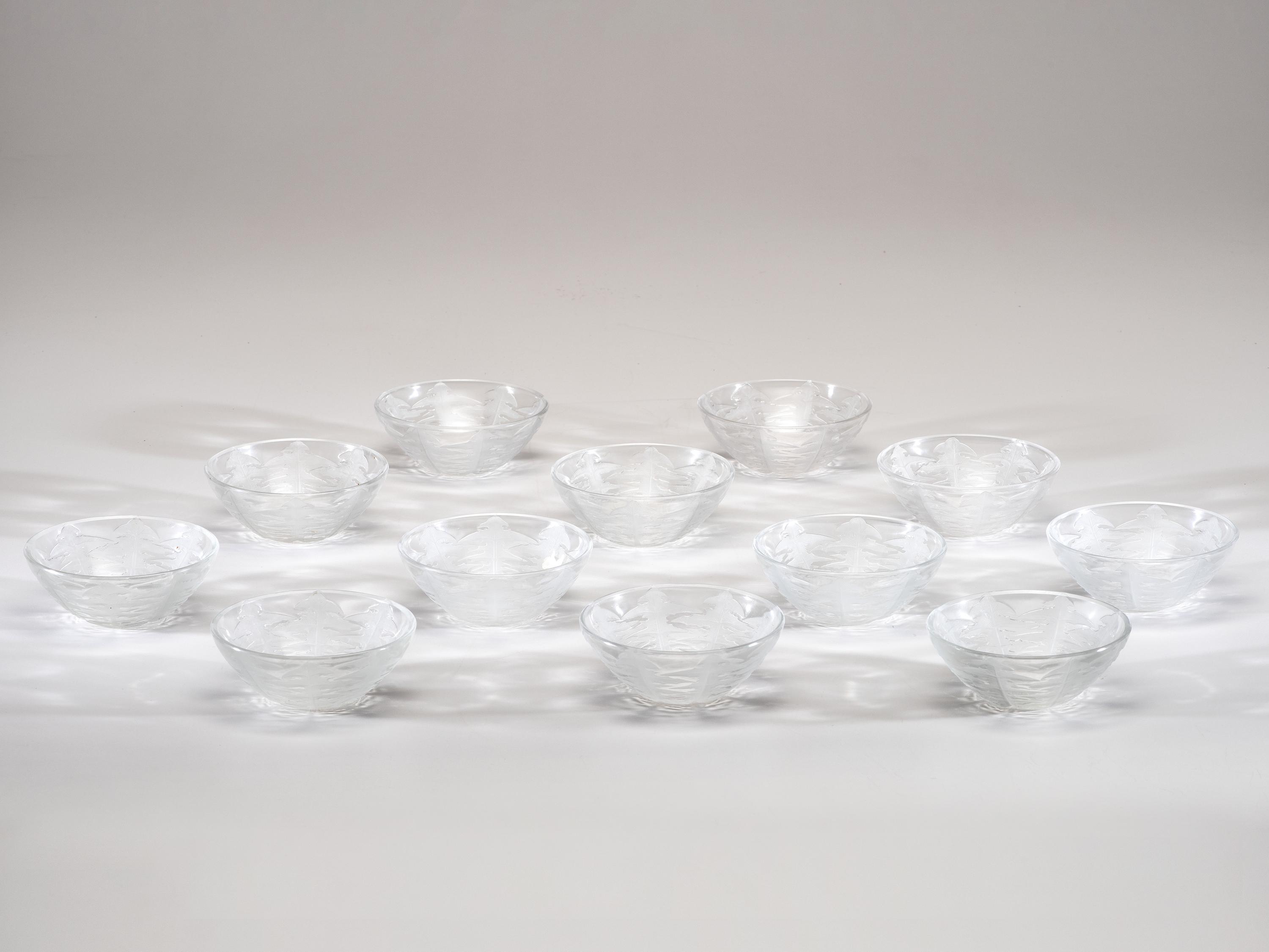 Set of Twelve Pissenlit Bowls