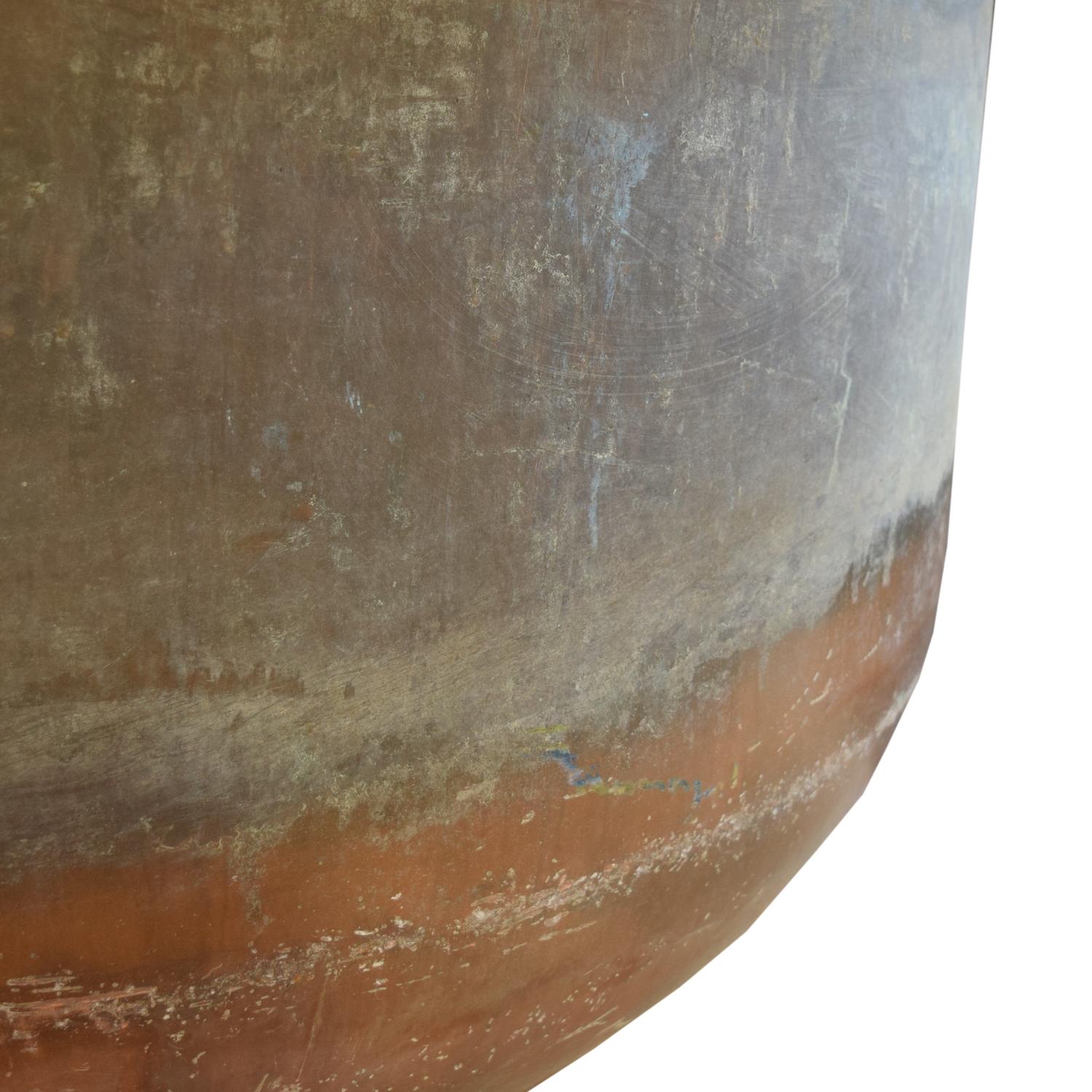 A Fromage Copper Vessel 64" W x 64" D x 30" H — France, 19th/20th Century