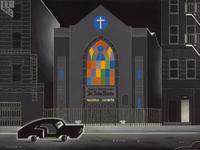 Anton van Dalen (Dutch, 1938-2024) — Templo Pentecostal del Divino Maestro , 1985