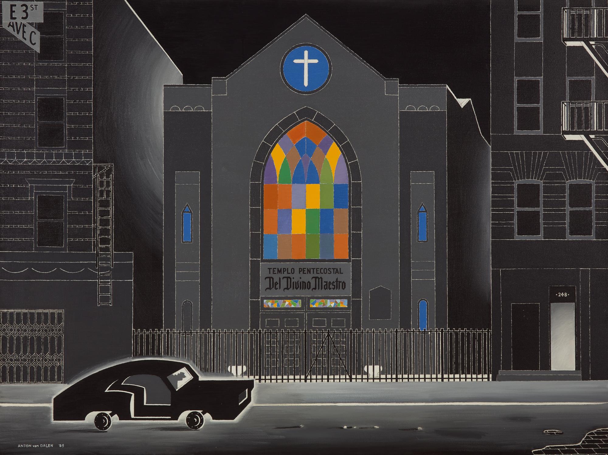 Anton van Dalen (Dutch, 1938-2024) — Templo Pentecostal del Divino Maestro , 1985