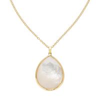 IPPOLITA, YELLOW GOLD AND MOTHER-OF-PEARL PENDANT NECKLACE