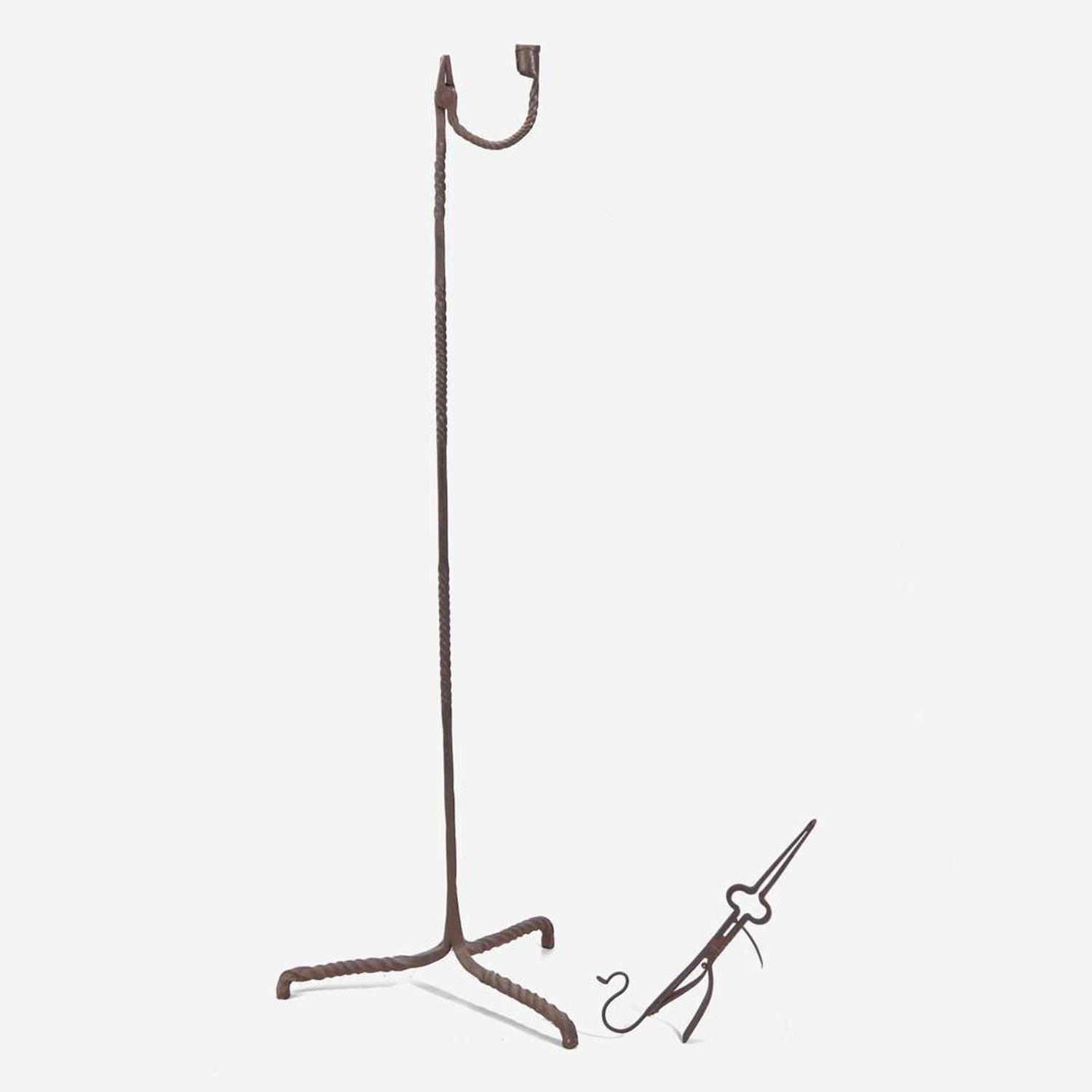 A group of two wrought iron implements 18th / 19th century
