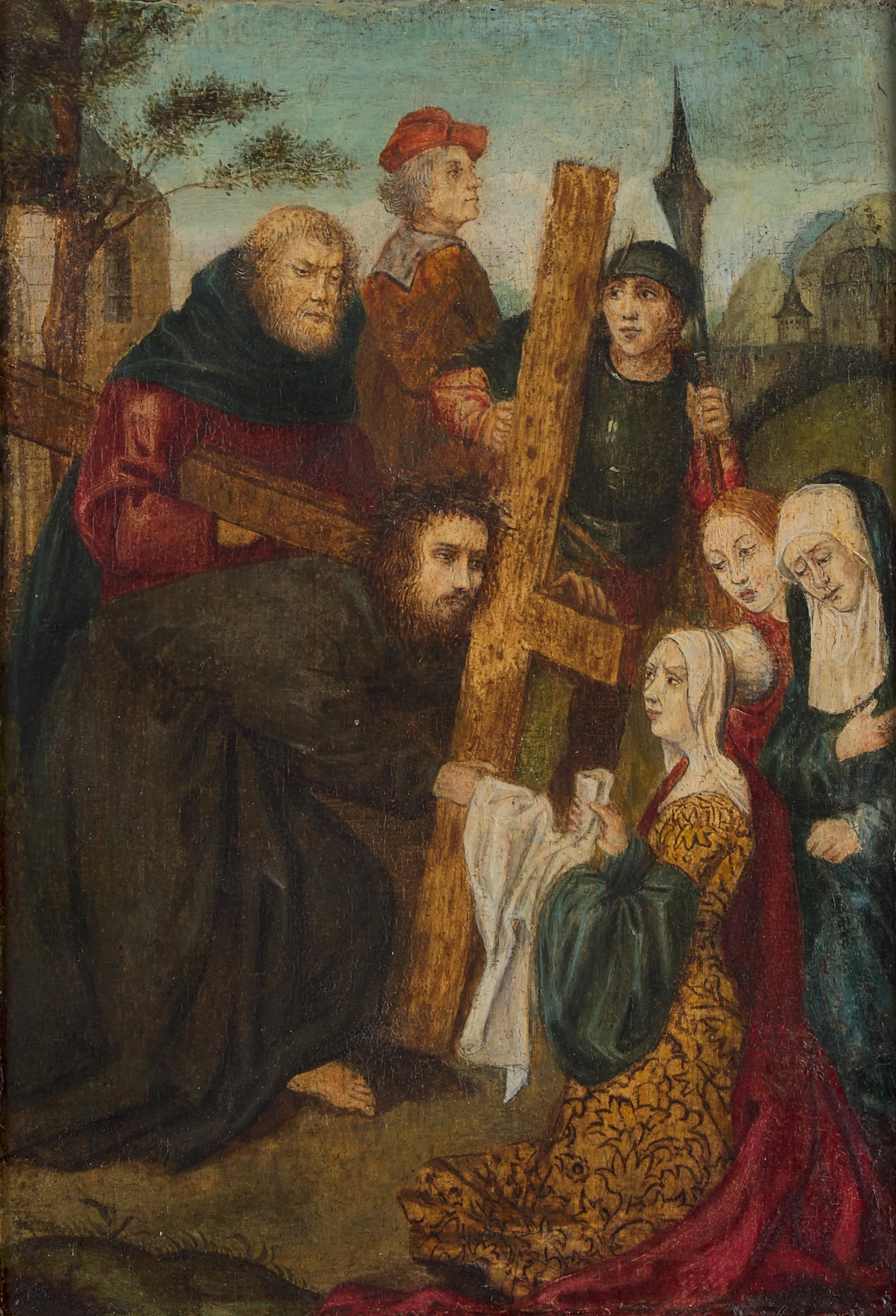 Northern European School, 16th Century — Christ on the Road to Calvary