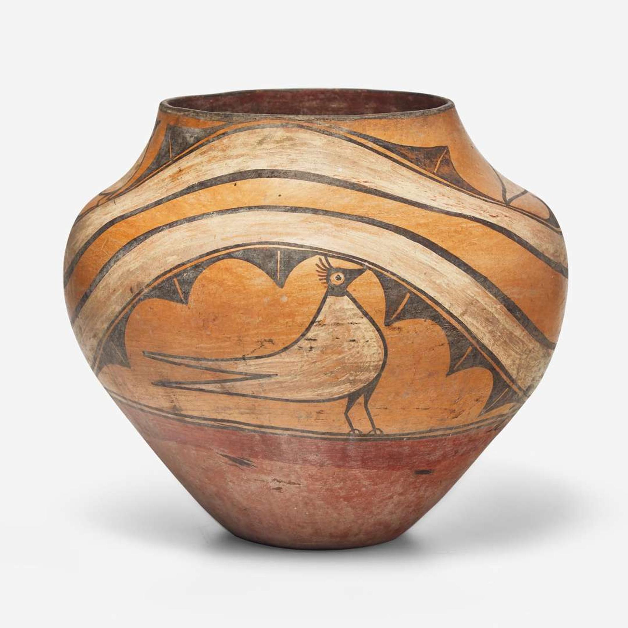 A large Zia olla late 19th / 20th century