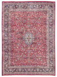 A Kashan Wool Rug 9 feet 6 inches x 12 feet 6 inches. — FIRST HALF 20TH CENTURY