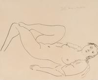 La Blouse turque - Étude de Jambes , 1925
