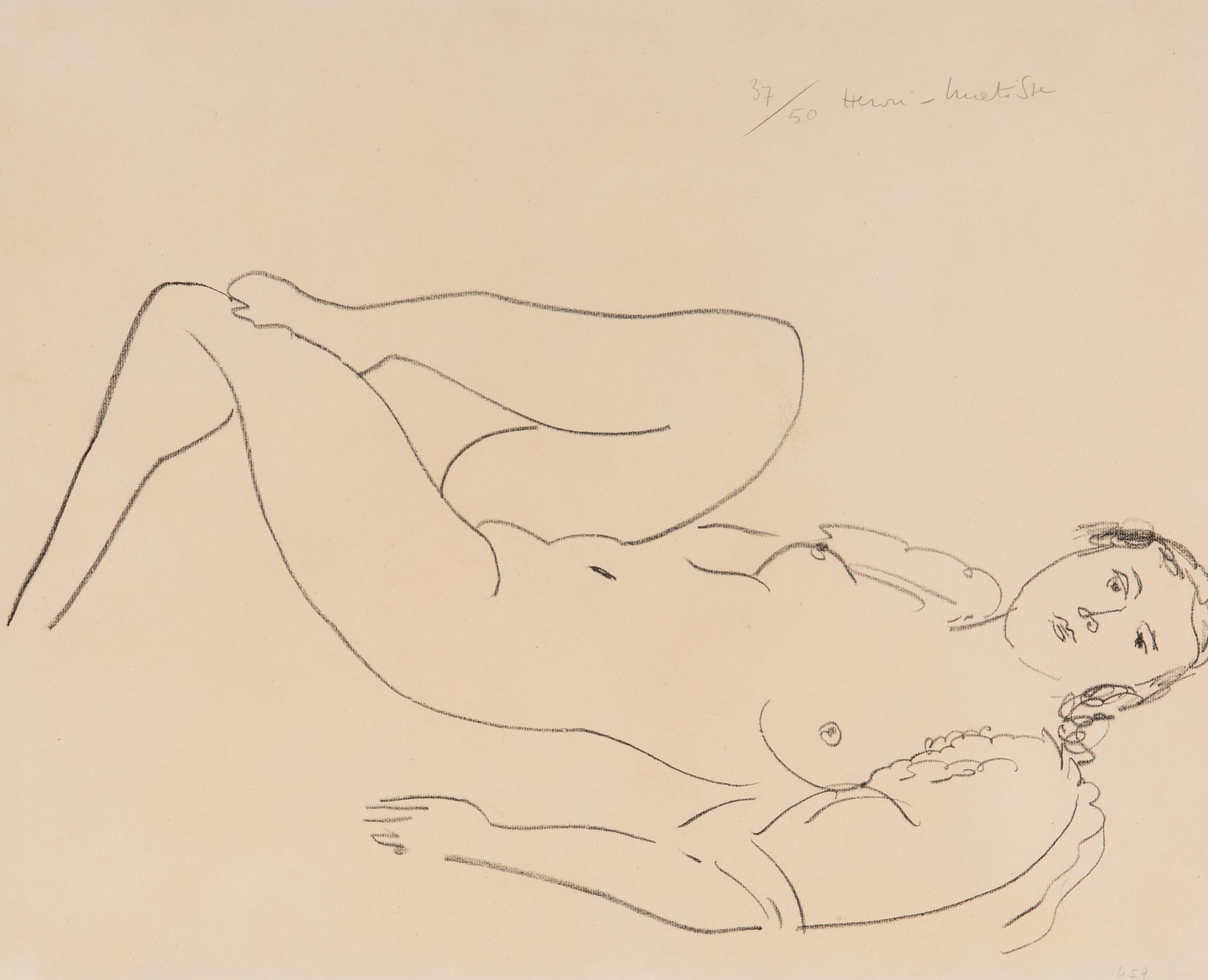 La Blouse turque - Étude de Jambes , 1925