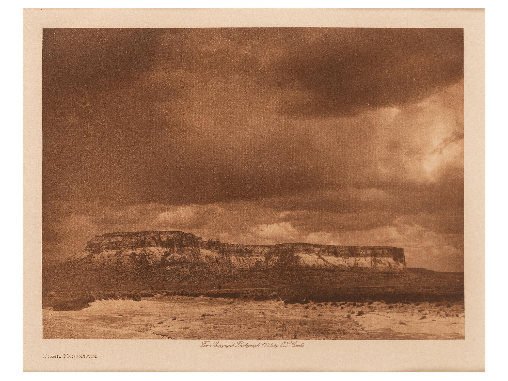 [NATIVE AMERICANS]. CURTIS, Edward (1868-1952). A group of 3 photogravures, comprising: