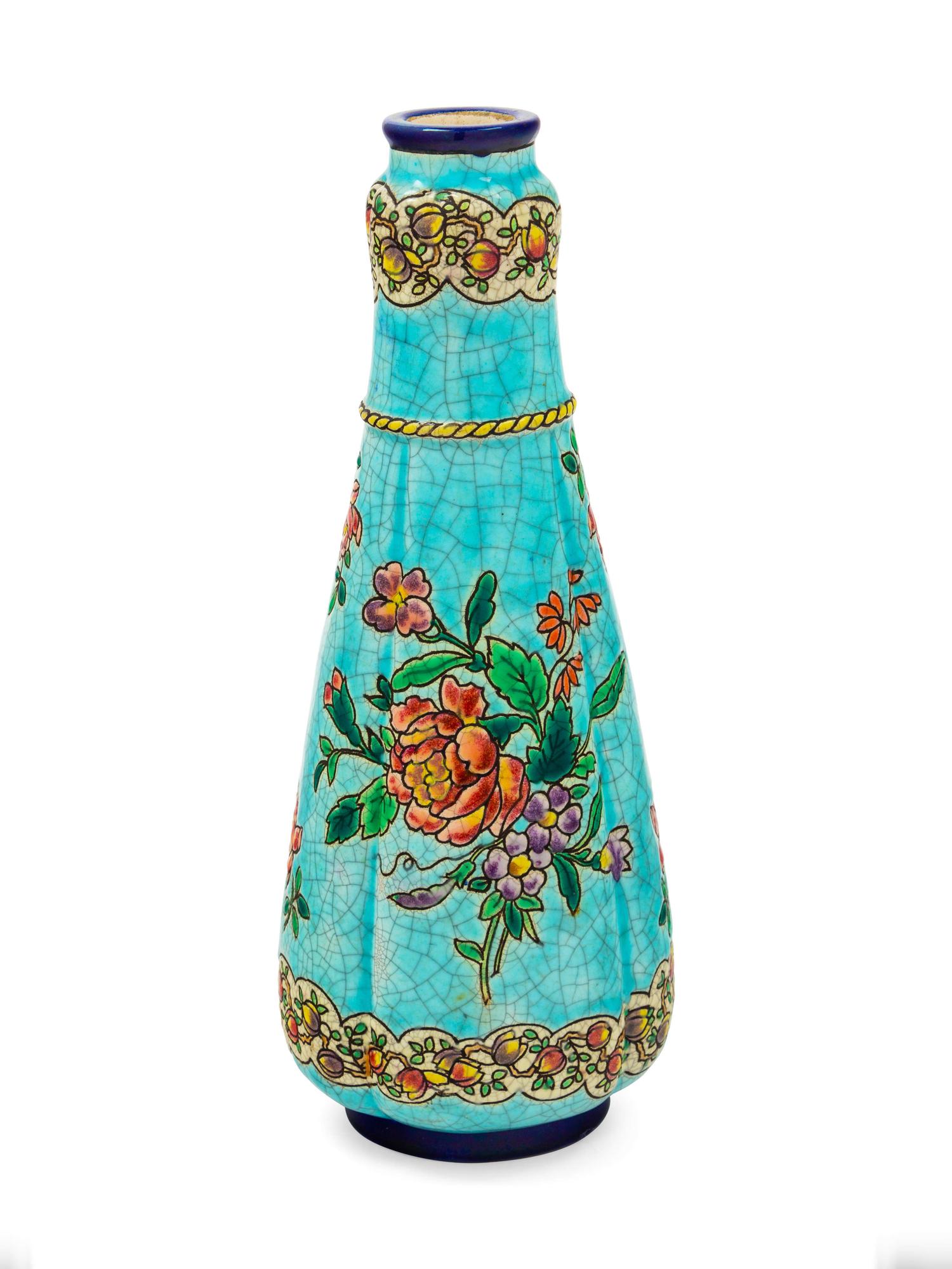 A Longwy Vase