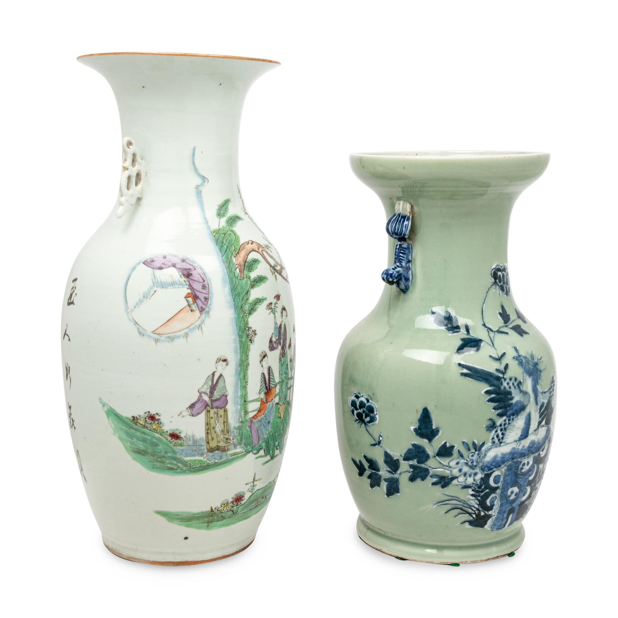 Two Chinese Porcelain Vases