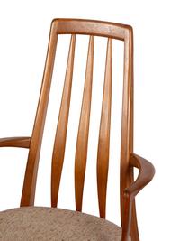 A Set of Eight Niels Koefoed Eva Dining Chairs