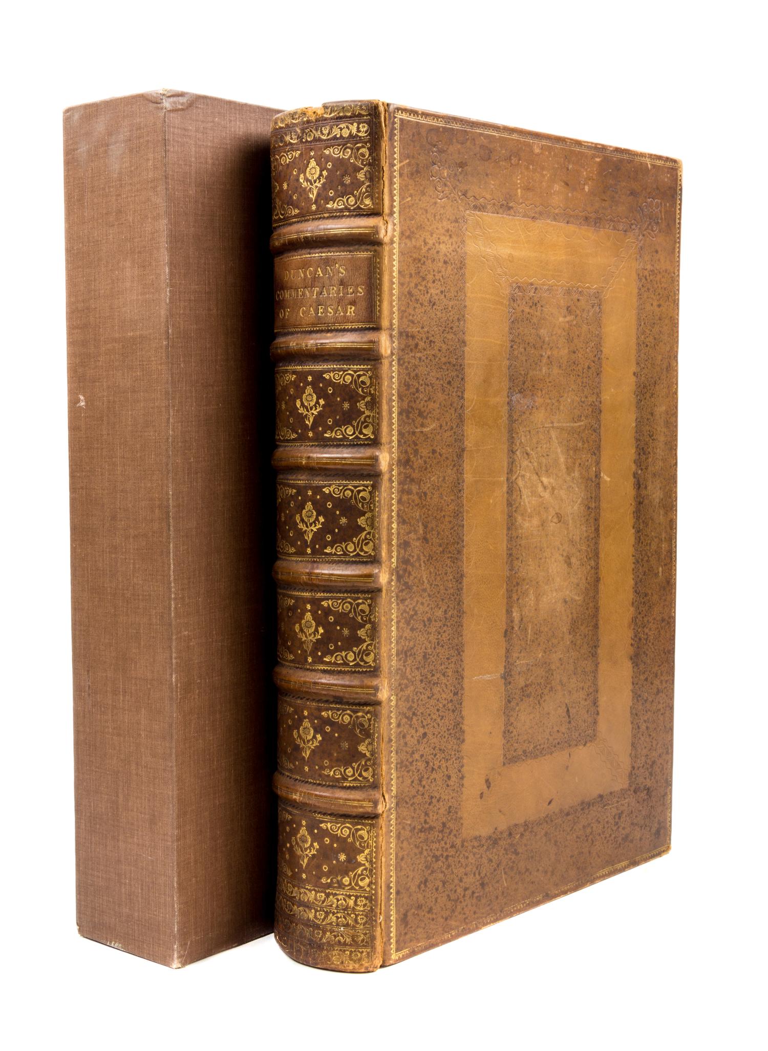 DUNCAN, WILLIAM. The Commentaries of Caesar. London, 1753. First Duncan edition.