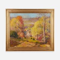 William Francis Taylor (American/Canadian, 1883–1970) The Delaware Valley in Fall