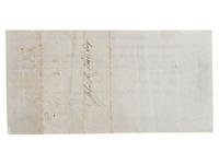 [SLAVERY & ABOLITION]. Partly printed court summons to attend the trial of "William Turpin, a free person of colour." [Charleston, SC], 12 July 1852.