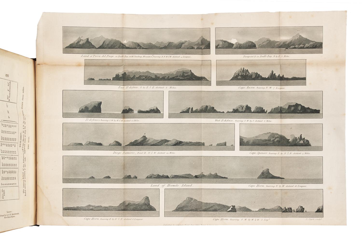 WEDDELL, James (1787-1834). A Voyage towards the South Pole, performed in the years 1822-24. Containing an Examination of the Antarctic