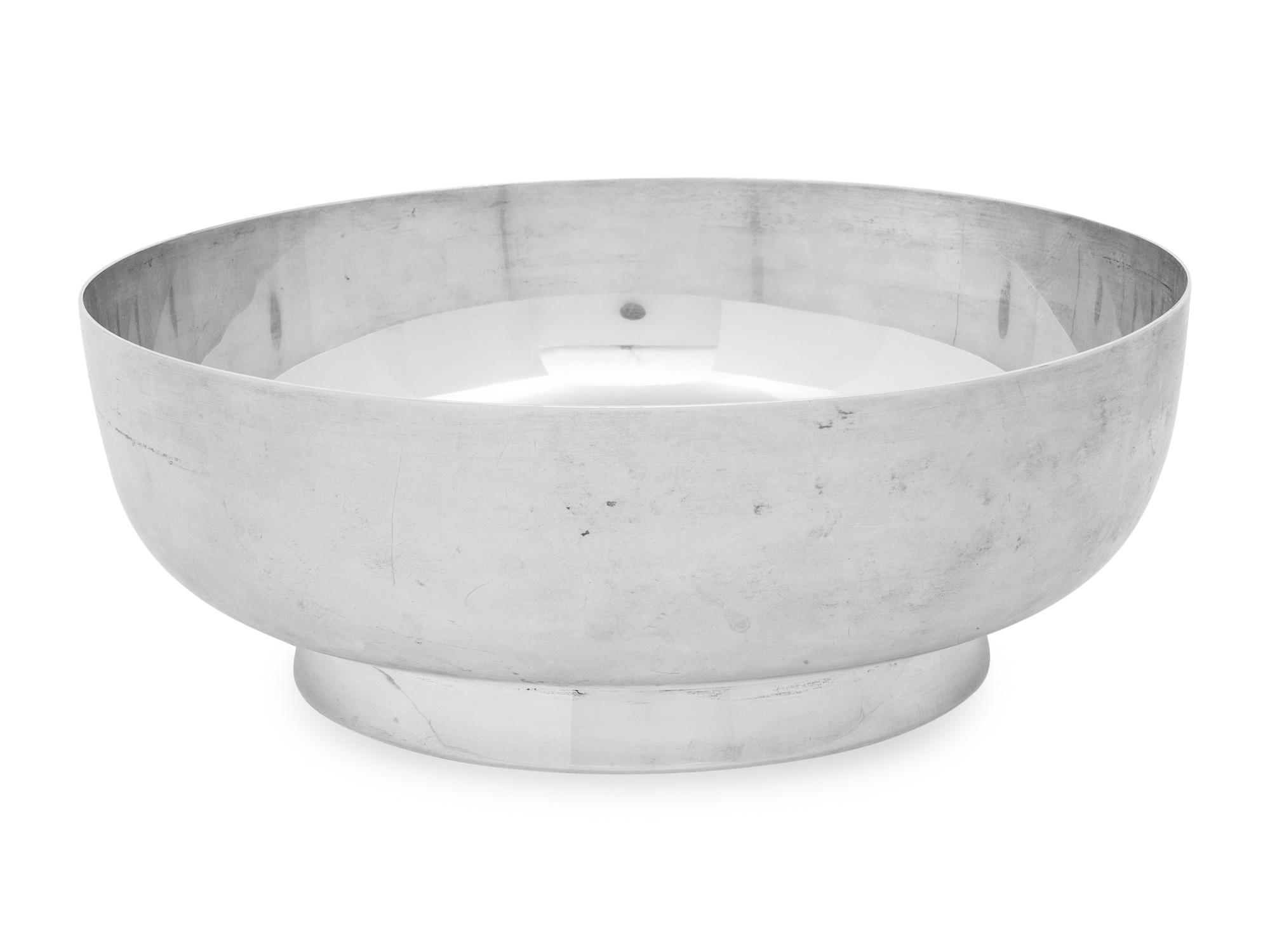 An American Silver Presentation Bowl
