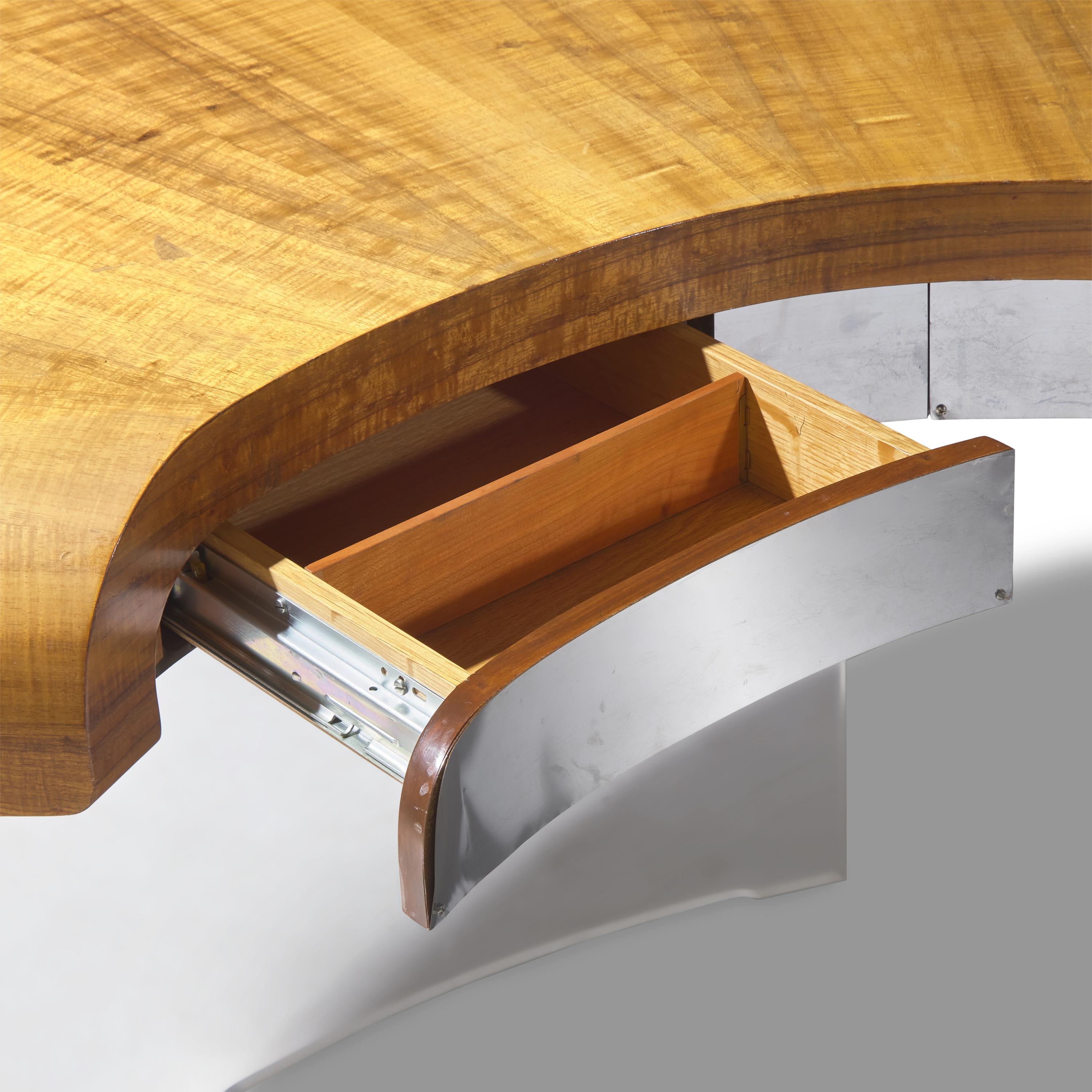 Vladimir Kagan (American, 1927–2016) — Demi-Lune Executive Desk