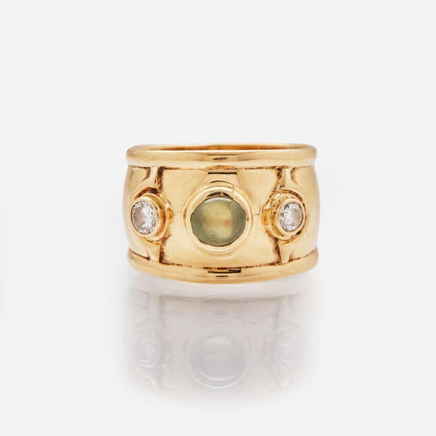 Two Men's 14K Yellow Gold Rings