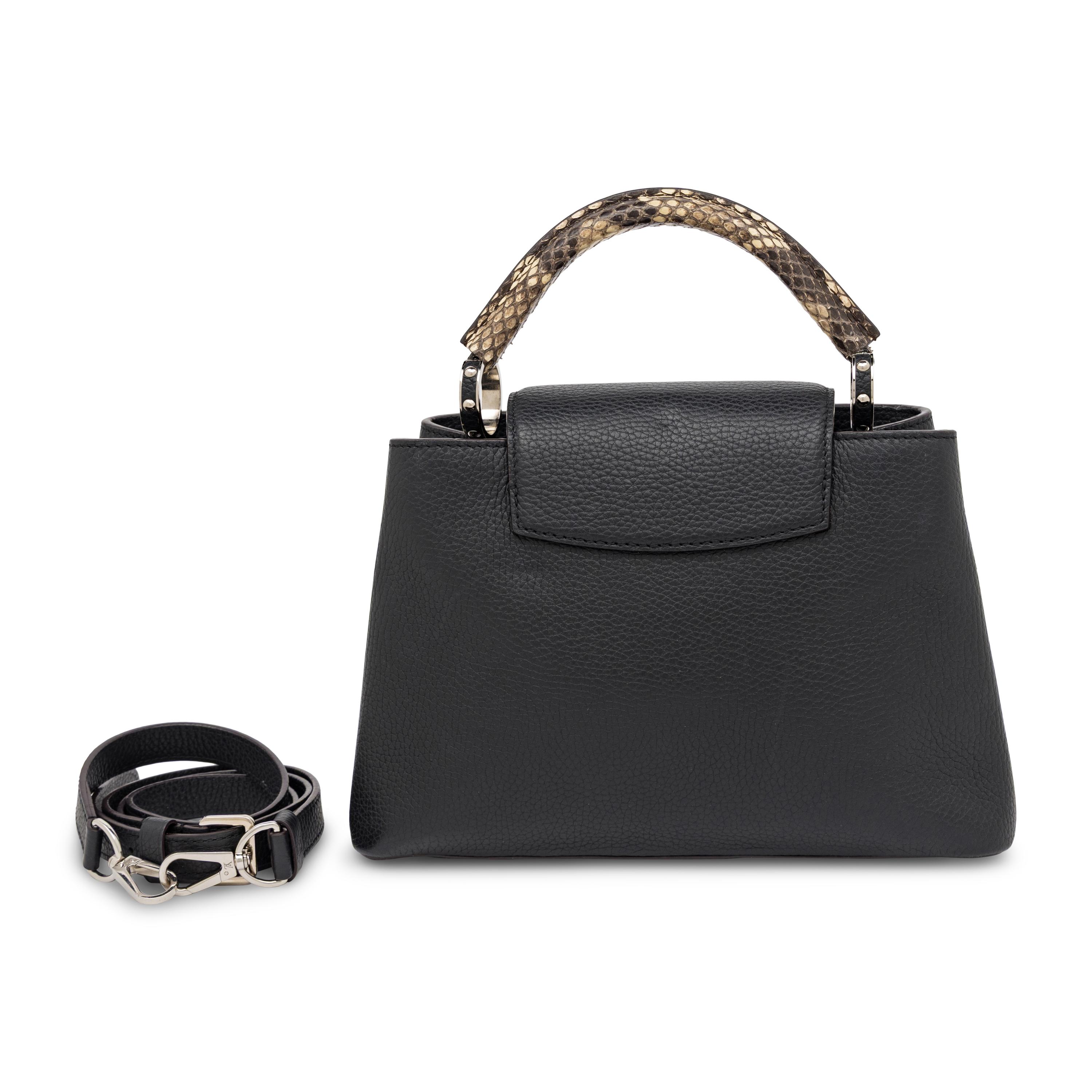 Louis Vuitton, Capucines BB Leather Handbag